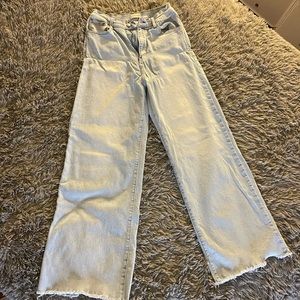 size 11/29 waist wide leg jeans by vibrant MIU